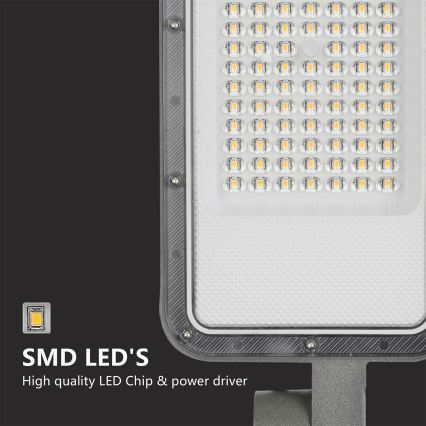 Brilagi - LED зовнішній вуличний ліхтар зі шарніром URBANLIGHT LED/100W/230V сірий IP65