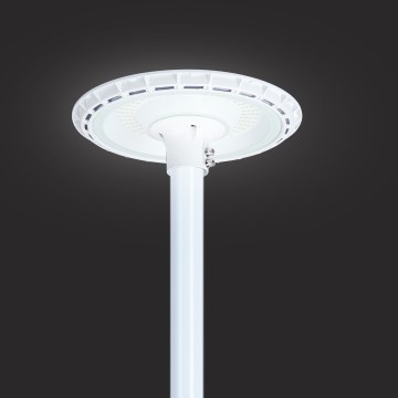 Brilagi - LED вуличний світильник зі стовпом 3 м URBANSPARK LED/120W/230V білий IP65