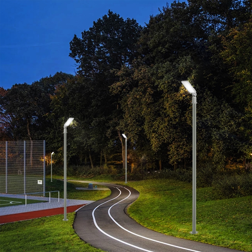 Brilagi - LED-вуличний ліхтар зі стовпом і шарніром 3 м URBANLIGHT LED/50W/230V сірий IP65