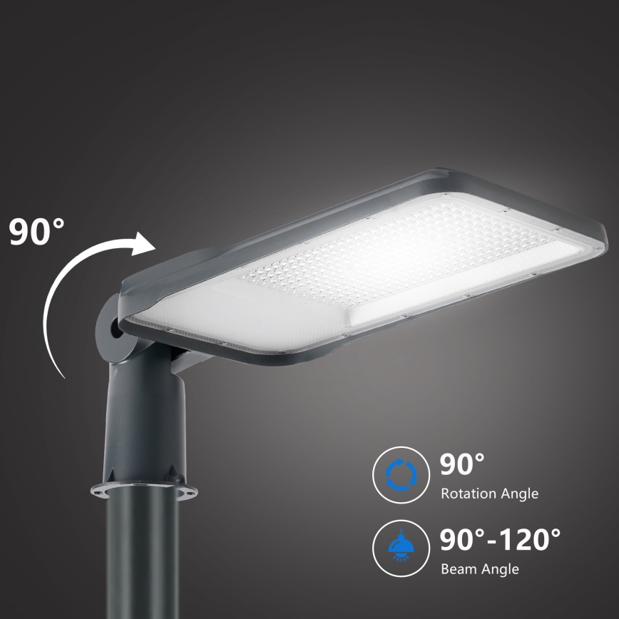 Brilagi - LED зовнішній вуличний світильник зі стовпом і шарніром 5 м URBANLIGHT LED/200W/230V антрацит IP65