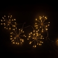 Brilagi - LED вулична різдвяна гірлянда, 150 світлодіодів (LED), 5 м, IP44, тепле біле світло, ефект феєрверку