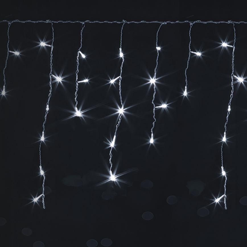 Brilagi - LED вулична різдвяна гірлянда 400 LED/8 режимів 23x0,6m IP44 холодне біле світло