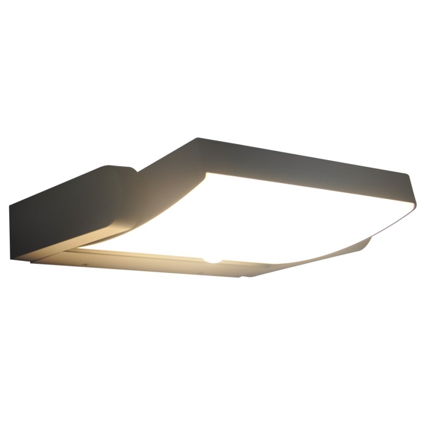 Brilagi - LED Вуличний настінний світильник з датчиком ANKLE LED/18W/230V 3000K IP65 антрацит