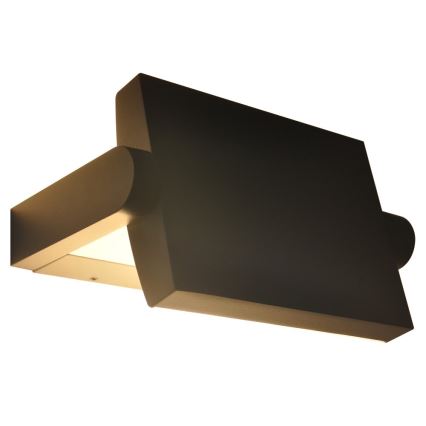 Brilagi - LED Вуличний настінний світильник з датчиком ANKLE LED/18W/230V 3000K IP65 антрацит