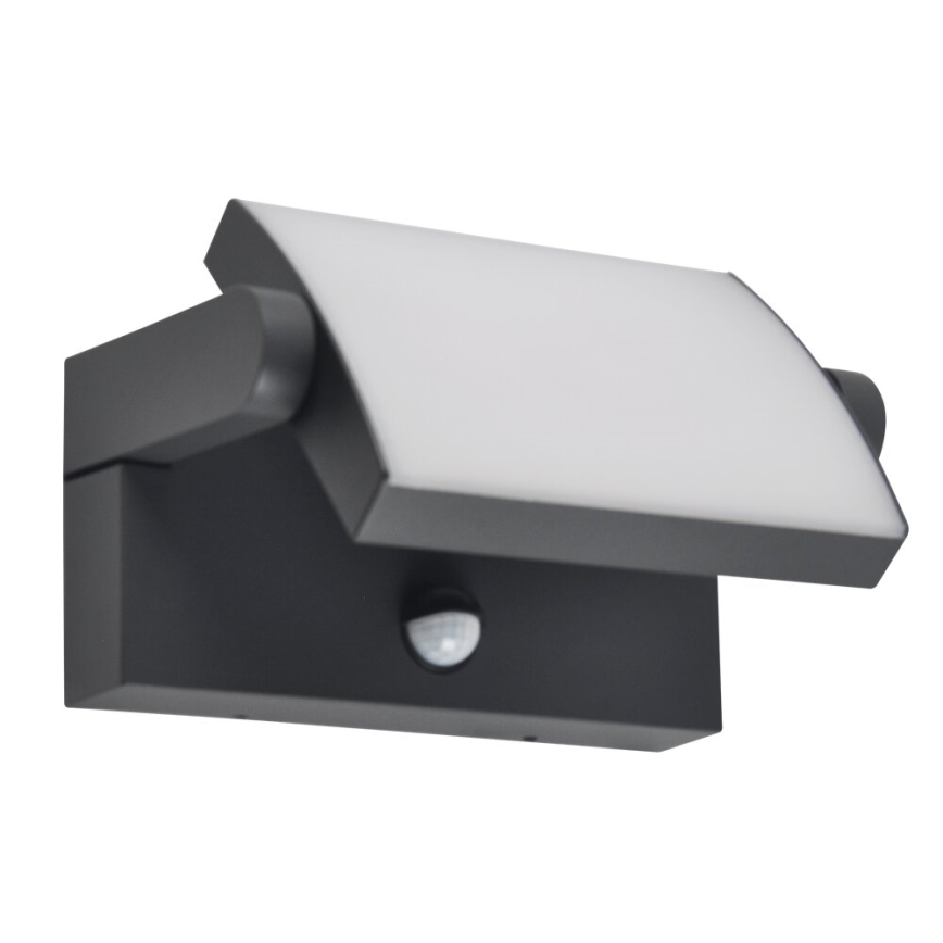 Brilagi - LED Вуличний настінний світильник з датчиком ANKLE LED/18W/230V 4000K IP65 антрацит