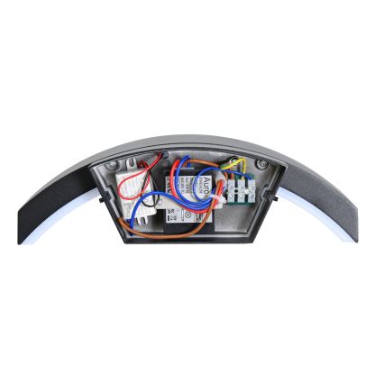 Brilagi - LED Вуличний настінний світильник з датчиком ARCELO LED/8W/230V IP54