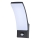 Brilagi - LED Вуличний настінний світильник з датчиком ARCELO LED/9W/230V IP44