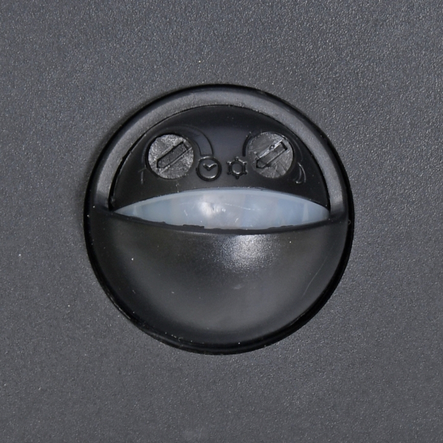 Brilagi - LED Вуличний настінний світильник з датчиком ARCELO LED/9W/230V IP44