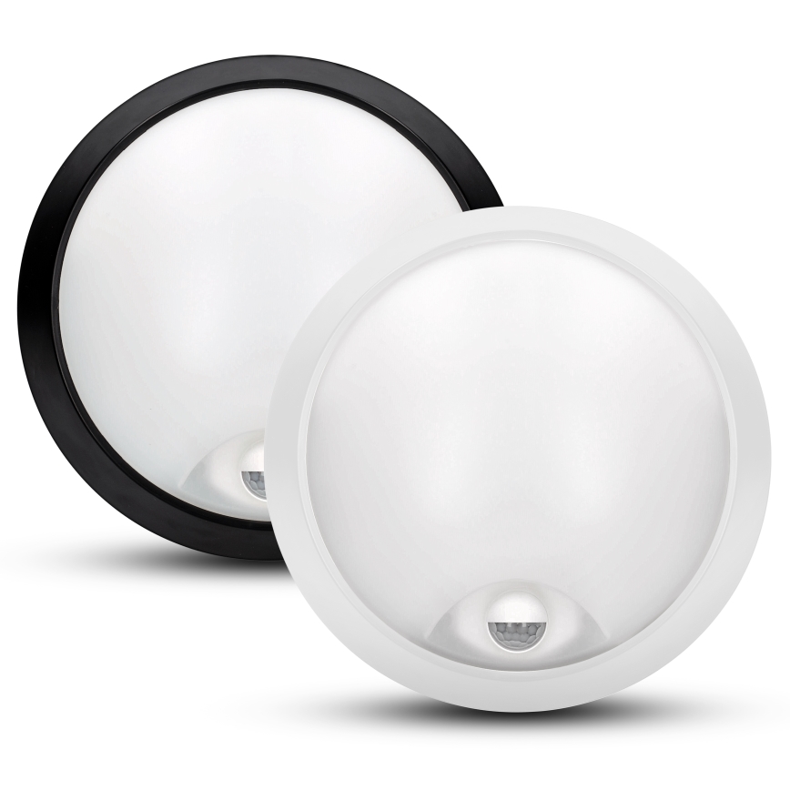 Brilagi - LED Вуличний настінний світильник з датчиком 2в1 BULKHEAD LED/20W/230V IP65