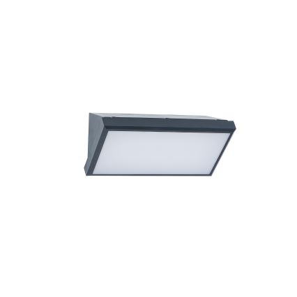 Brilagi - LED Вуличний настінний світильник з датчиком TRIANGLE LED/20W/230V антрацит IP65