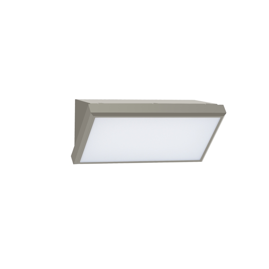 Brilagi - LED Вуличний настінний світильник з датчиком TRIANGLE LED/20W/230V сірий IP65