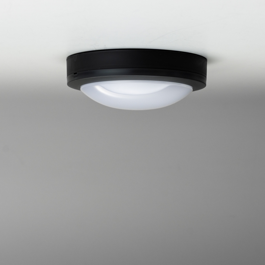 Brilagi - Вуличний світильник на стелю LED/13W/230V діам. 17 см IP54 антрацит