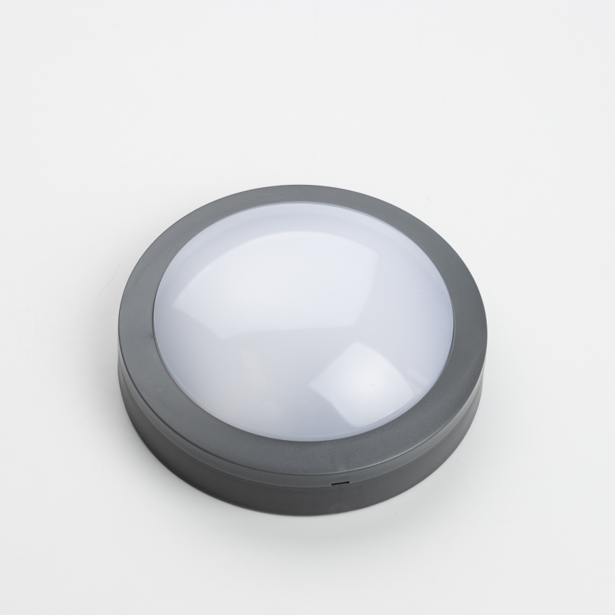 Brilagi - Вуличний світильник на стелю LED/13W/230V діам. 17 см IP54 антрацит
