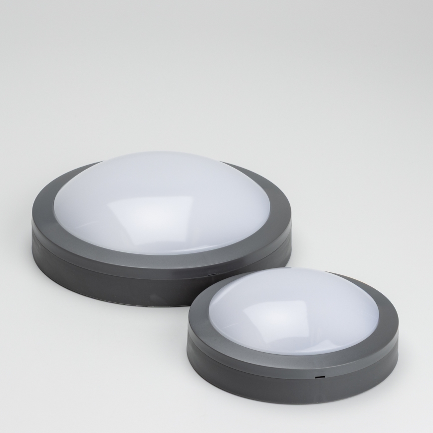 Brilagi - Вуличний світильник на стелю LED/13W/230V діам. 17 см IP54 антрацит