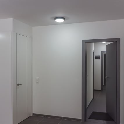 Brilagi - Світильник для стелі зовнішній LED/20W/230V діам. 23 см IP54 антрацит