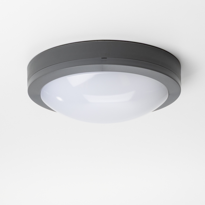 Brilagi - Світильник для стелі зовнішній LED/20W/230V діам. 23 см IP54 антрацит