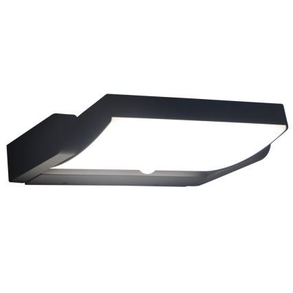 Brilagi - Зовнішній настінний світильник з LED та сенсором ANKLE LED/18W/230V 4000K IP65 антрацит