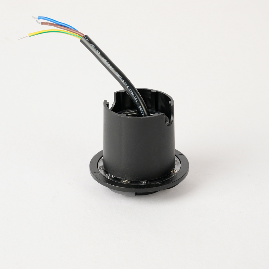 Brilagi - LED вуличний вбудований світильник для проїзду GROUNDRAY LED/1W/230V чорний IP67