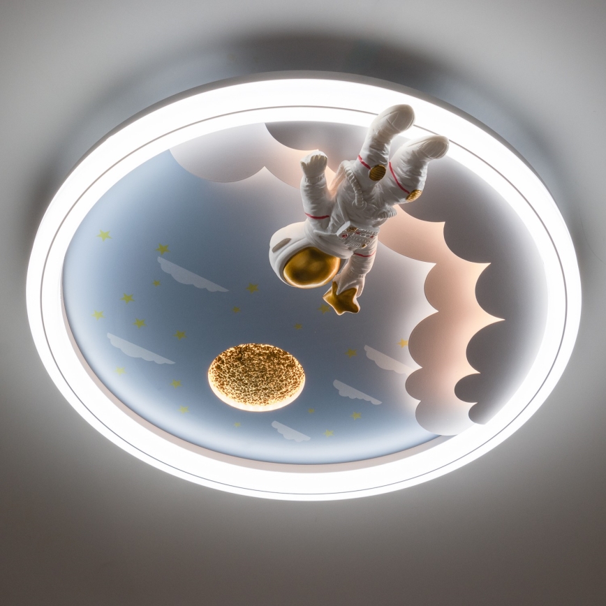 Brilagi - LED дитячий стельовий світильник з регулюванням яскравості LED/42W/230V 3000/5700K астронавт