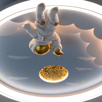 Brilagi - LED дитячий стельовий світильник з регулюванням яскравості LED/42W/230V 3000/5700K астронавт