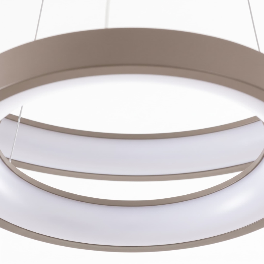 BRILAGI - регульована LED-люстра на тросі FALCON SLIM LED/68W/230V 3000-6500K діам. 50 см бежева + дистанційне керування