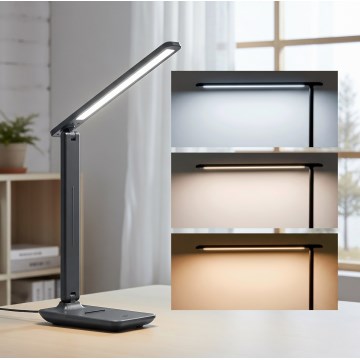 Brilagi -LED Затемнювана настільна лампа MODO LED/7W/230V 3000/4000/6500K антрацит