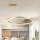 Brilagi - LED затемнювана підвісна люстра на тросі PORTOFINO LED/60W/230V 3000-6000K діам. 80 cm золота + дистанційне керування