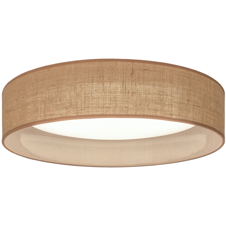 Brilagi - LED стельовий світильник з регулюванням яскравості VELVET SMARTIX LED/36W/230V 3000-6000K діаметр 55 см бежевий Wi-Fi Tuya Beacon + пульт дистанційного керування