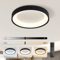 BRILAGI - LED затемнюваний стельовий світильник FALCON MODERN LED/54W/230V 3000-6500K Ø 60 см чорний + пульт дистанційного керування