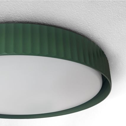 Brilagi - LED-стельовий світильник LUCIA з регулюванням яскравості LED/48W/230V 3000-6500K, діаметр 41 см, зелений + пульт дистанційного керування