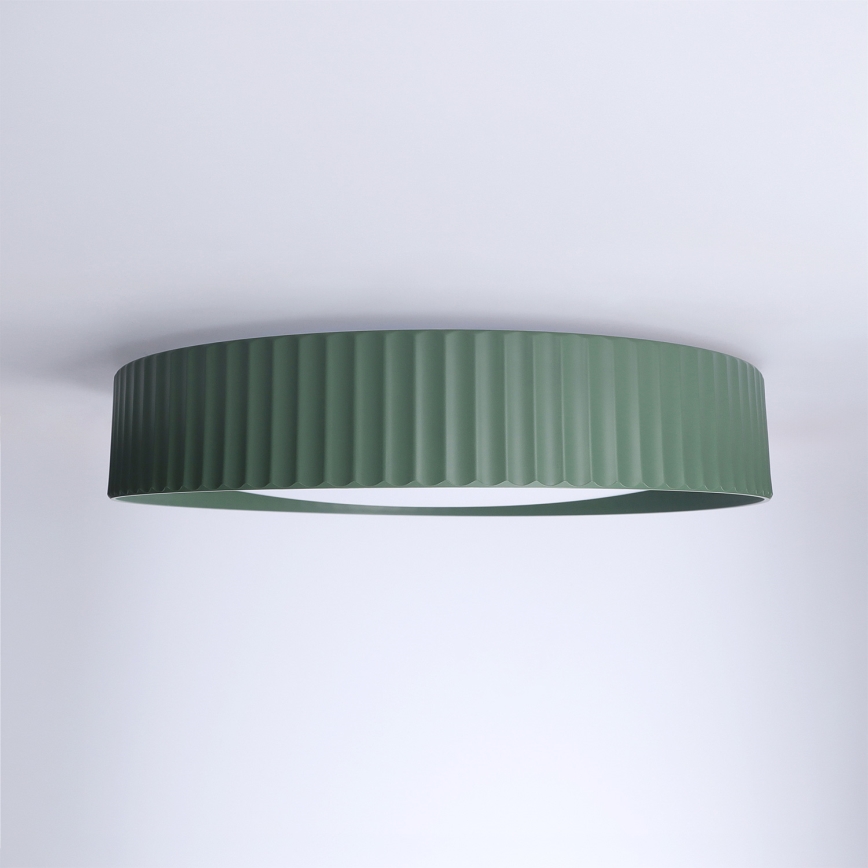 Brilagi - LED-стельовий світильник LUCIA з регулюванням яскравості LED/48W/230V 3000-6500K, діаметр 41 см, зелений + пульт дистанційного керування