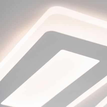 Brilagi - LED стельовий світильник з регулюванням яскравості MODERN LED/51 Вт/230 В 3000-6000 К 20x40 см + пульт дистанційного керування