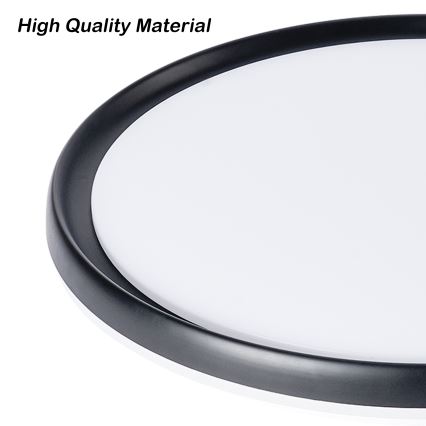 Brilagi - димований стельовий LED-світильник RIVO LED/72W/230V 3000-6000K чорний, діам. 50 см + пульт дистанційного керування