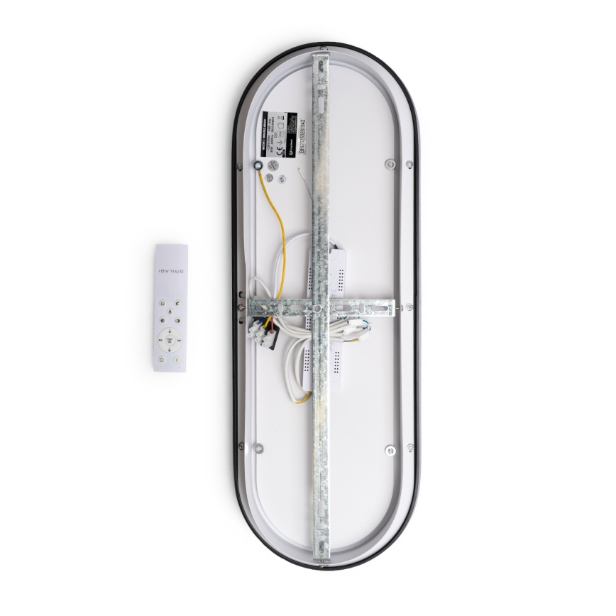 Brilagi - LED стельовий світильник TRIVARO LED/85W/230V з регульованою яскравістю 3000-6000K 20x60 см + пульт дистанційного керування