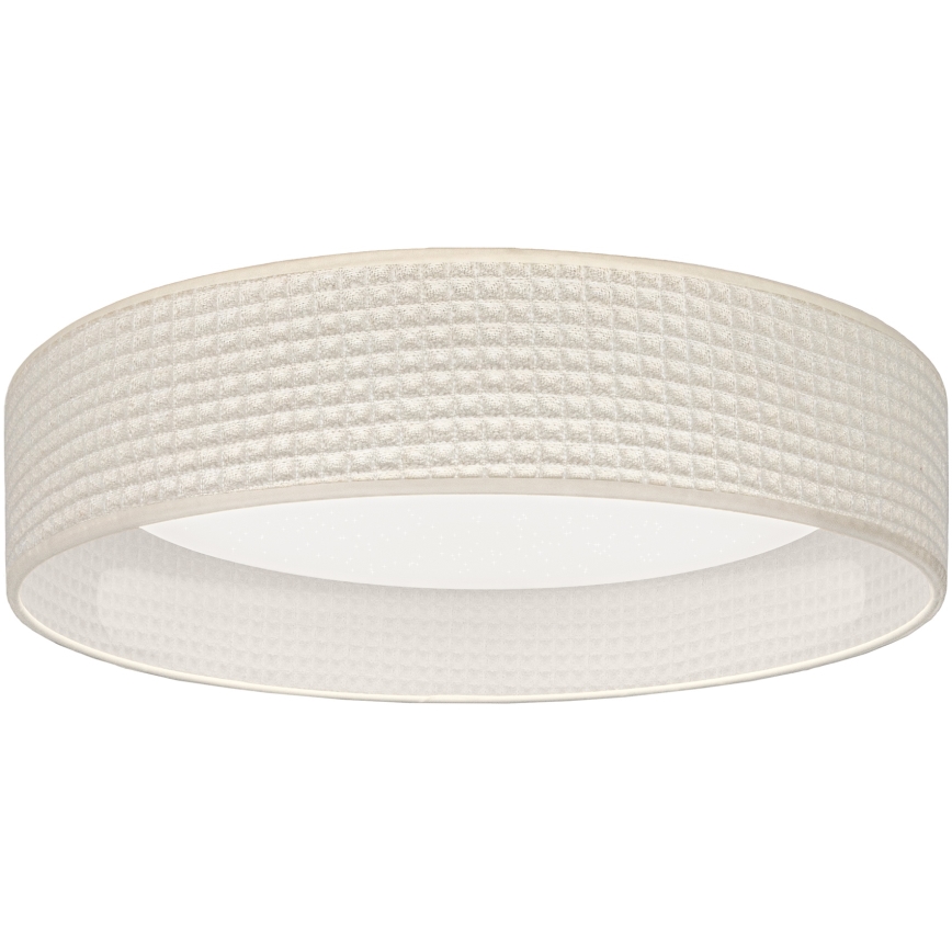 Brilagi - LED-дімований стельовий світильник VELVET SMARTIX STARS LED/36W/230V 3000-6000K діаметр 55 см кремовий Wi-Fi Tuya Beacon + дистанційне керування