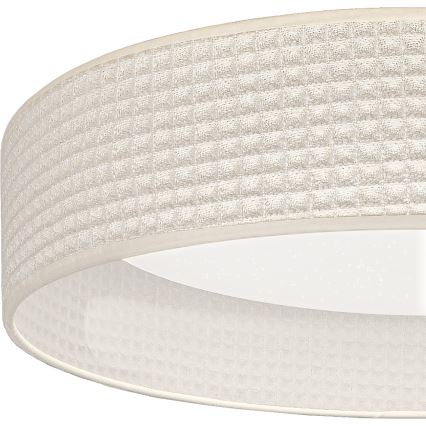 Brilagi - LED-дімований стельовий світильник VELVET SMARTIX STARS LED/36W/230V 3000-6000K діаметр 55 см кремовий Wi-Fi Tuya Beacon + дистанційне керування