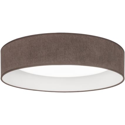 BRILAGI - LED стельовий світильник з регульованою яскравістю VELVET SMARTIX LED/24W/230V 3000-6000K, діаметр 45 см, коричневий, Wi-Fi Tuya Beacon + пульт дистанційного керування