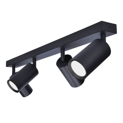 Brilagi - LED RGBW регульований точковий світильник SELE 4xGU10/6,5W/230V 2700-6500K чорний