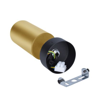 Brilagi - LED RGBW димований точковий світильник SELE GOLDEN 1xGU10/4,8W/230V 3000K чорний/золотий + пульт дистанційного керування
