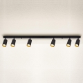 Brilagi - LED затемнюваний точковий світильник SELE 6xGU10/6,5W/230V 2700-6500K чорний/золотий