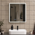 BRILAGI - LED зеркальный шкафчик для ванной с подсветкой NOTO DOUBLE 60x70 cm