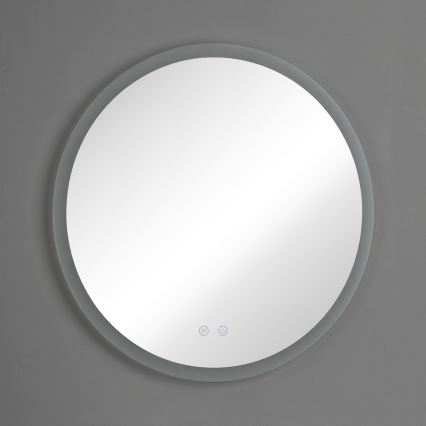 Brilagi - LED ванное зеркало с подогревом CLARA ECO LED/12Вт/230В Ø 60 см IP44 CRI 90 диммируемое + CCT