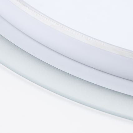 Brilagi - Зеркало для ванной BERNATE LED/19W/230V Ø 60 см, серебристое, IP44, CRI 90, диммируемое + CCT