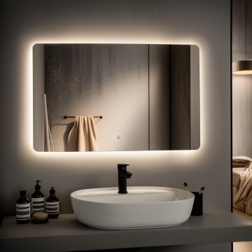 Brilagi - LED зеркало для ванной COMO LED/30W/230V 60x90 cm IP44 CRI 90 диммируемое + CCT