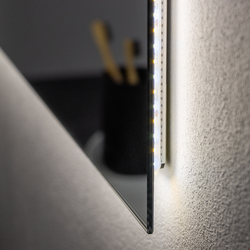 Brilagi - LED-зеркало для ванной LUCE LED/28W/230V 60x80 cm IP44 CRI 90 диммируемое + CCT