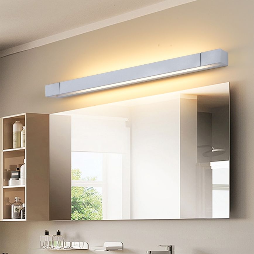 Brilagi - LED-подсветка зеркала для ванной AQUA LINE LED/18W/230V, 60 см, IP44, матовый хром, CRI 90