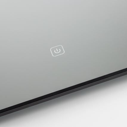 Brilagi - LED зеркало для ванной SUELLO LED/28W/230V 60x80 см чёрное IP44 CRI 90 диммируемое + CCT