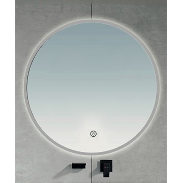 BRILAGI - LED-зеркало для ванной VENA SILVER LED/19W/230V диам. 60 см IP44 CRI 90 диммируемое + CCT