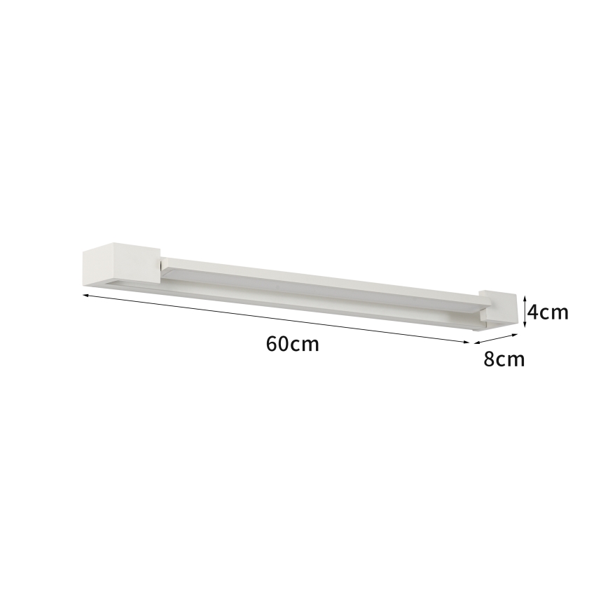 BRILAGI - LED Зовнішній настінний світильник AQUA LINE LED/18W/230V 60 cm IP44 білий CRI 90