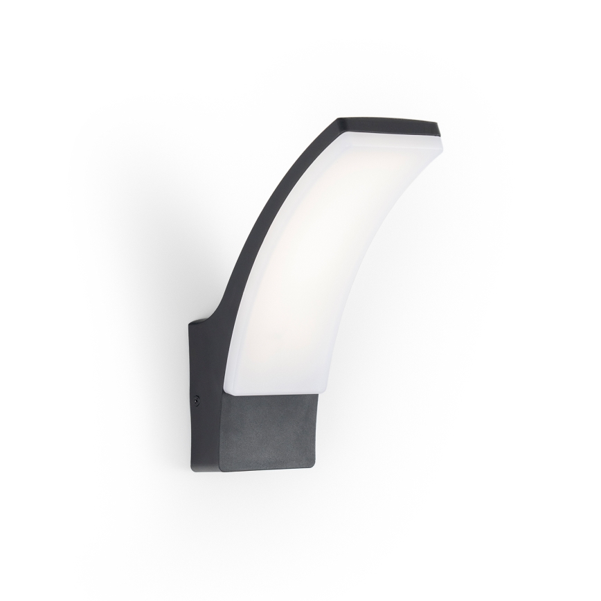 BRILAGI - LED зовнішній настінний світильник ARCELO LED/12W/230V IP65 чорний